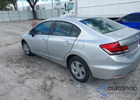 2013 Honda Civic Lx from USA, damaged, VIN 19XFB2F58DE053349